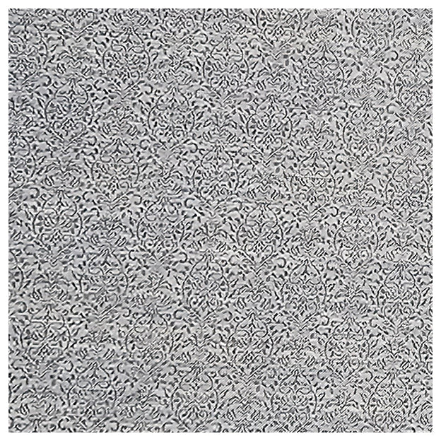 Micro Viskose Leinen feines Muster blau