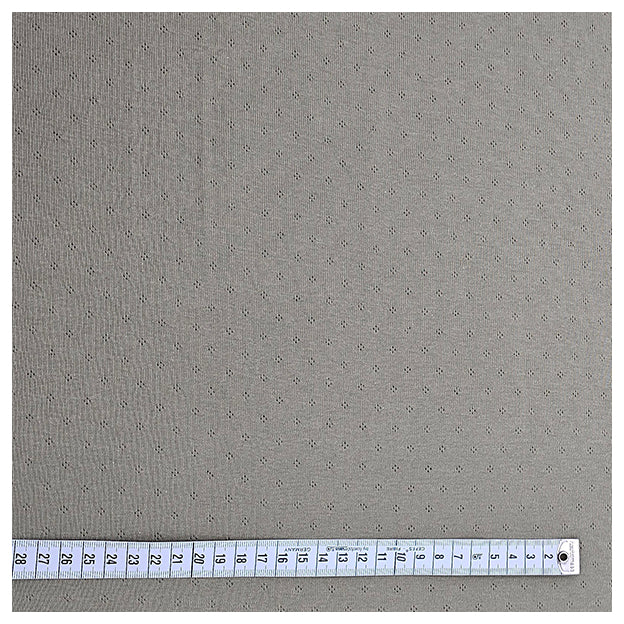 Jersey Ajour uni lindgrün