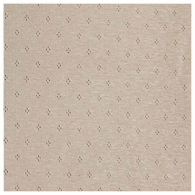 Jersey Ajour uni beige