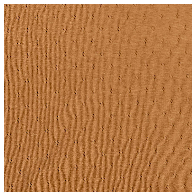 Jersey Ajour uni karamel