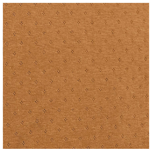 Jersey Ajour uni karamel