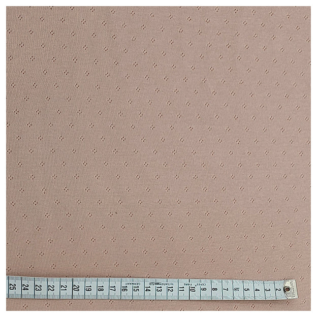 Jersey Ajour uni hellrosa