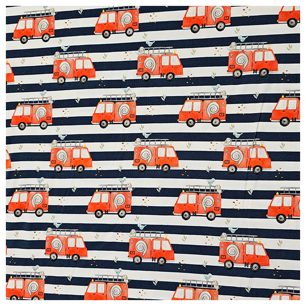 Jersey Feuerwehrautos und streifen