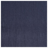 Musselin Baumwolle navy