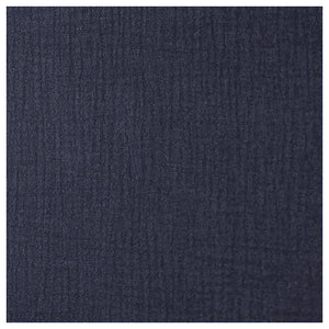 Musselin Baumwolle navy