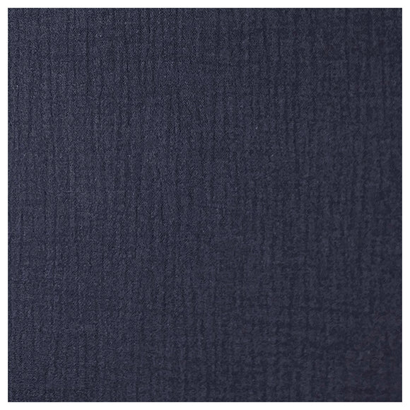 Musselin Baumwolle navy