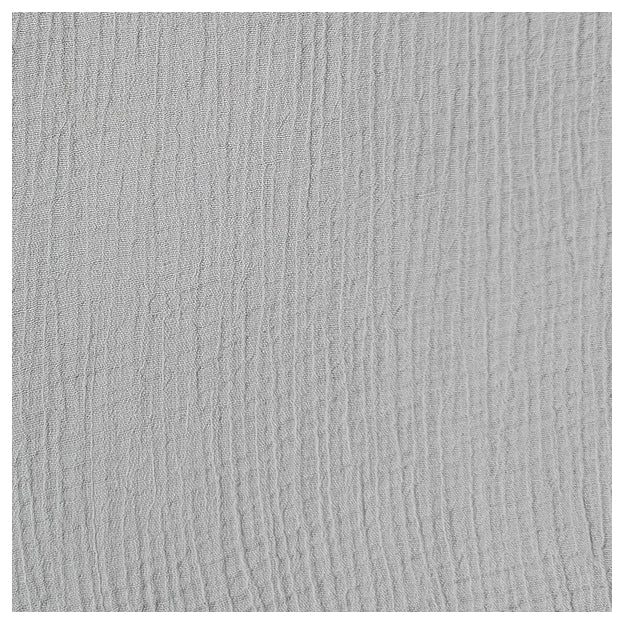 Stoffbox Musselin Elefant weiß und grau