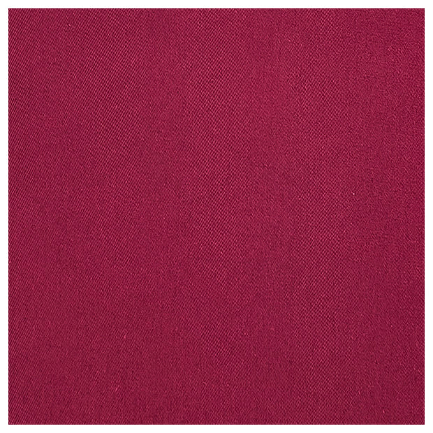 Baumwoll-Köper uni bordeauxrot