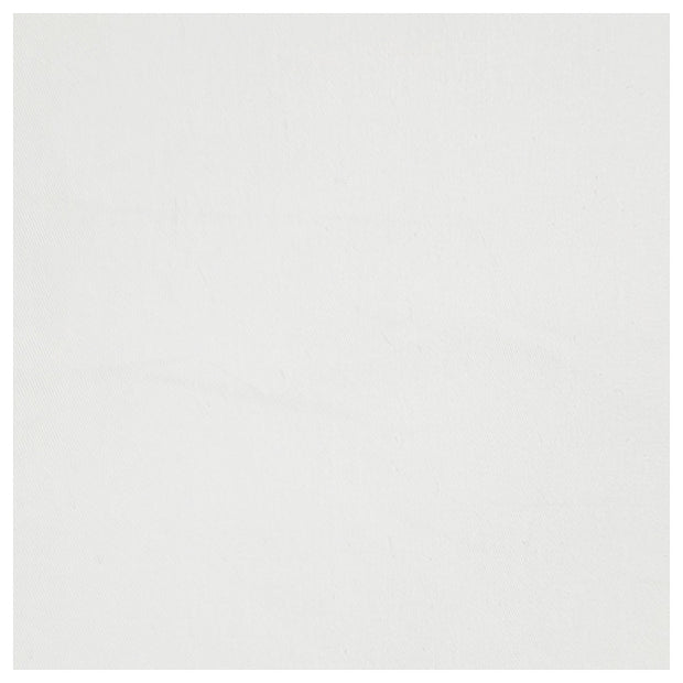 Baumwoll-Köper uni weiß