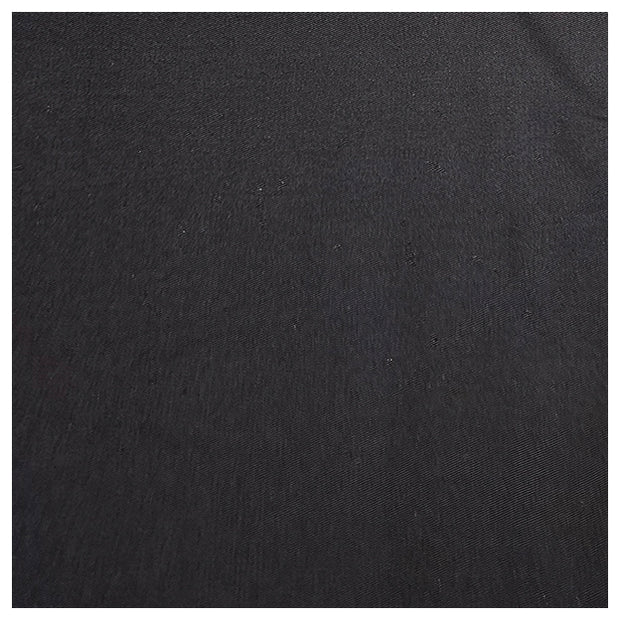 Baumwoll-Köper uni schwarz