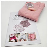Nähpaket Musselin uni sunny shorts für Kinder auch für Anfänger geeignet