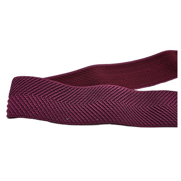 Elastic Band Fischgräte Magenta 5cm