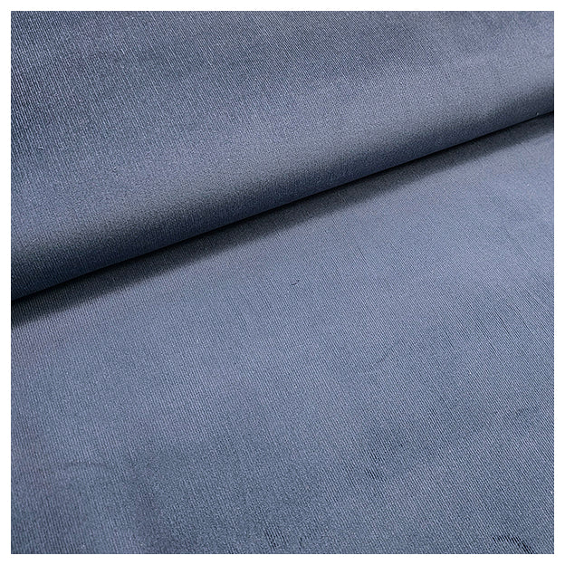 Trachten Stoffpaket Babycord jeansblau und hellblau mit Schürze