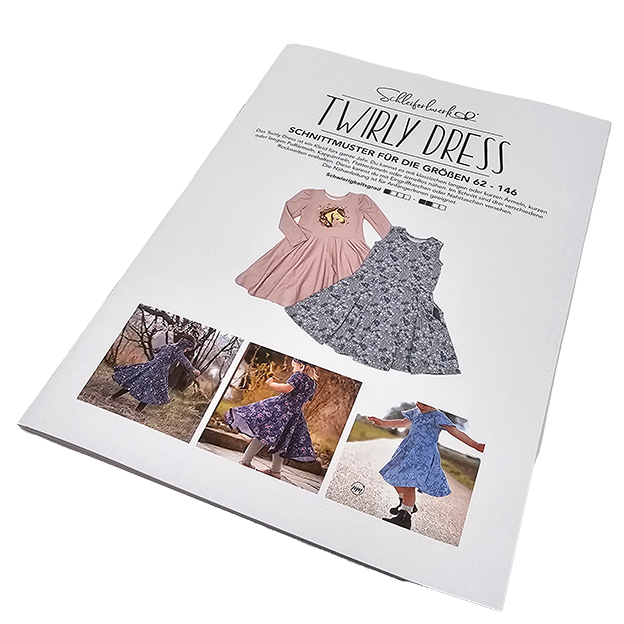 Papierschnittmuster Kleid Twirly Dress 62-146