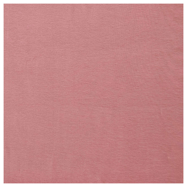 Baumwolljersey uni rose