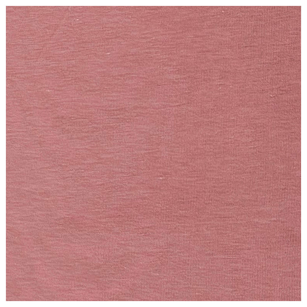 Baumwolljersey uni rose