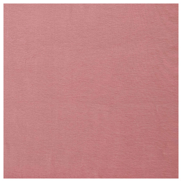 Baumwolljersey uni rose