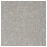 Baumwolle zarte Blumen Halbdruck in beige