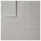 Baumwolle zarte Blumen Halbdruck in beige