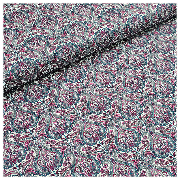 Baumwollsatin Siena Ornamente