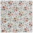 Baumwoll-Popelin Rosen beige Digital