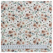 Baumwoll-Popelin Rosen beige Digital