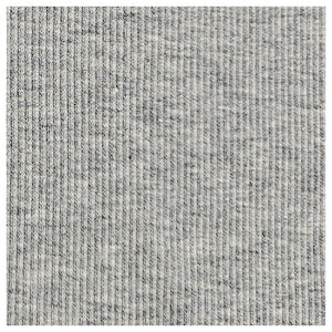 Rippjersey grau meliert