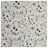 French Terry Digital Blumen wollweiß