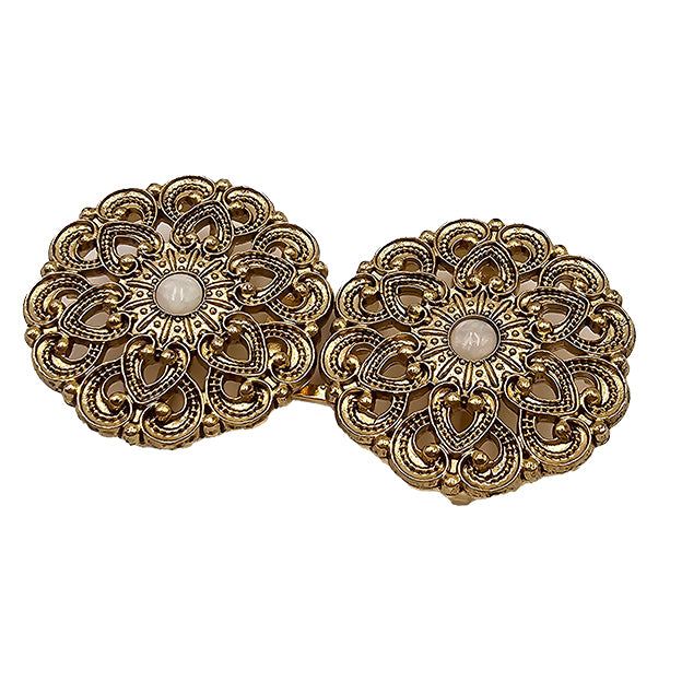 Dirndlschließe aus Metall 72mm/34mm