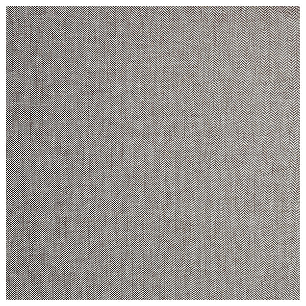 Leinen Fischgrät braun