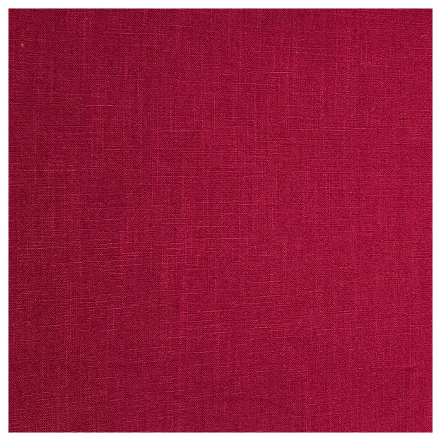 Leinen uni bordeaux