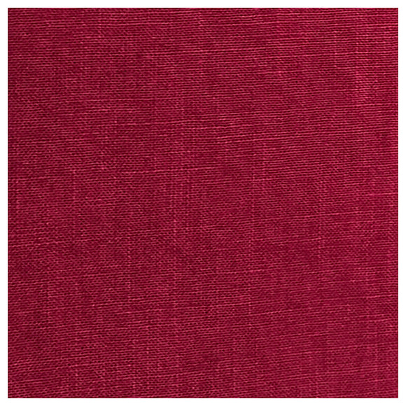 Leinen uni bordeaux