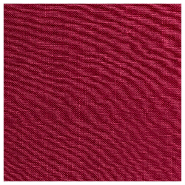 Leinen uni bordeaux