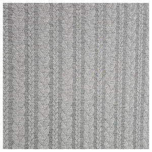 Zopf Jacquard/ Jersey hellgrau