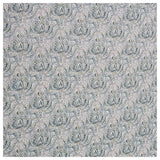 Baumwoll-Popeline Digital Ornamente mint und senf