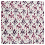 Baumwoll-Popeline Digital Ornamente violett