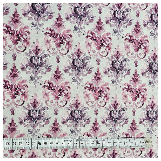 Baumwolle Ornamente violett