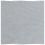 Jersey Streifen stahlblau und weiß 2mm