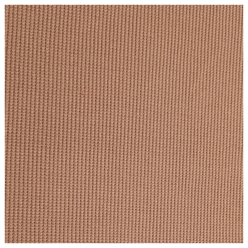 Waffelstoff Jersey kamel