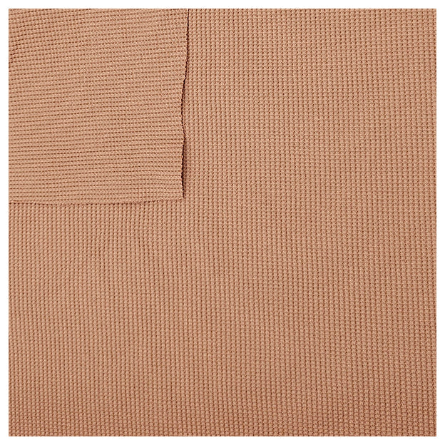 Waffelstoff Jersey kamel