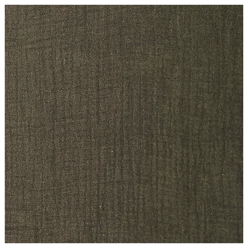 Musselin Baumwolle tannengrün