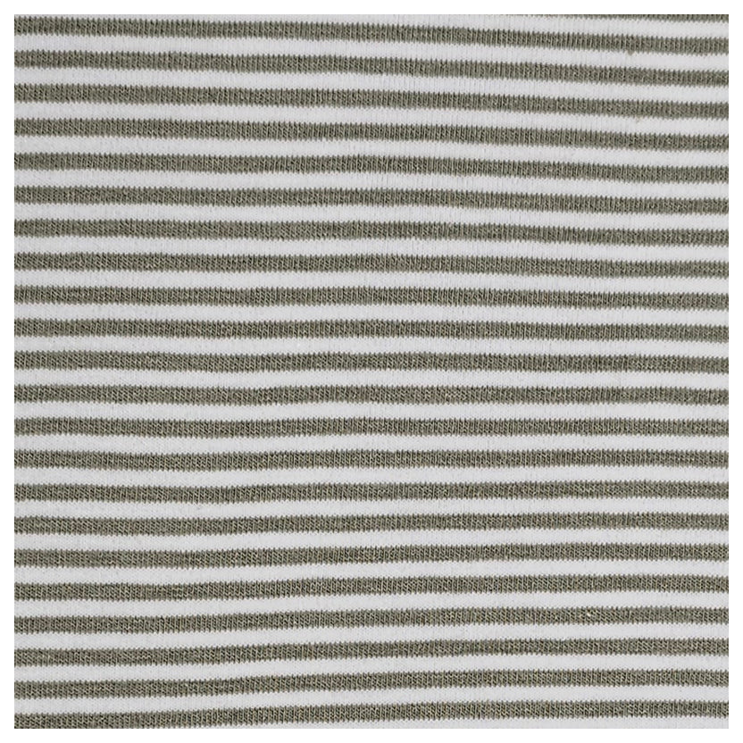 Stoffbox Jersey Blumen und Blätter mit Feincord Jersey und Bündchen