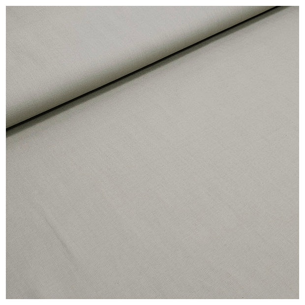 Baumwoll-Popeline uni helles khaki