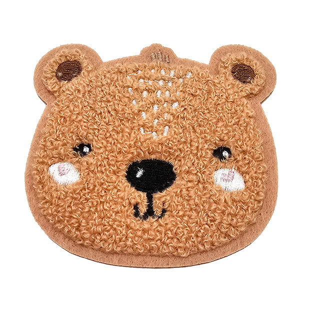 Label Bär aus Chenille