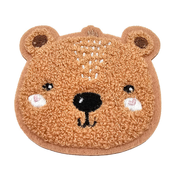 Label Bär aus Chenille