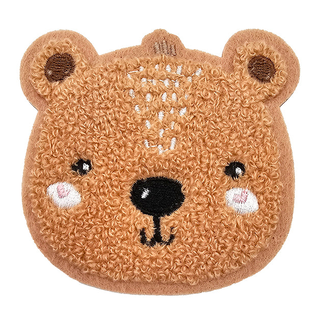 Label Bär aus Chenille