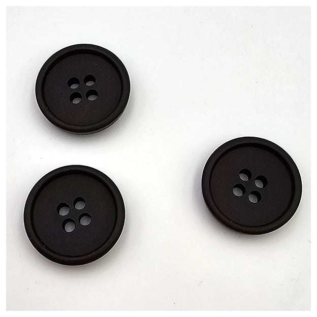 Knopf schwarz von Prym 18mm