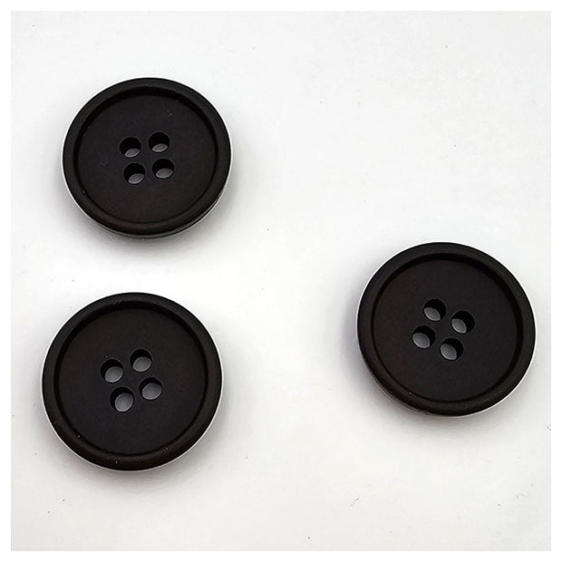 Knopf schwarz von Prym 18mm
