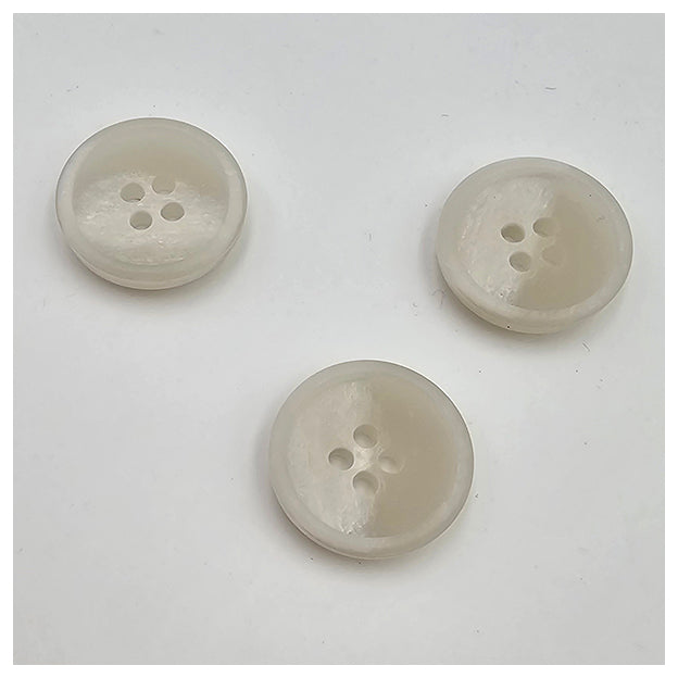 Knopf creme von Prym 18mm