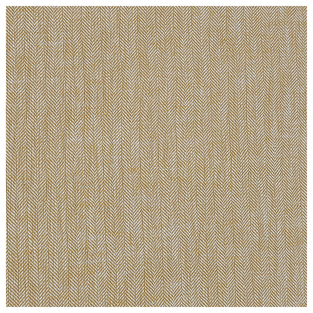 Leinen Fischgrät gelb